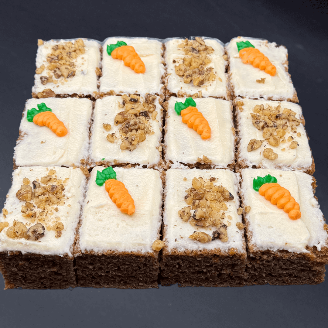 Classic Carrot Cake Slices