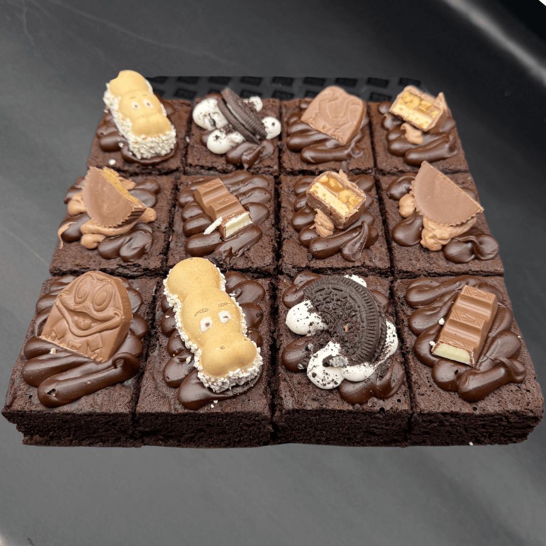 Loaded Chocolate Brownie Selection Slices