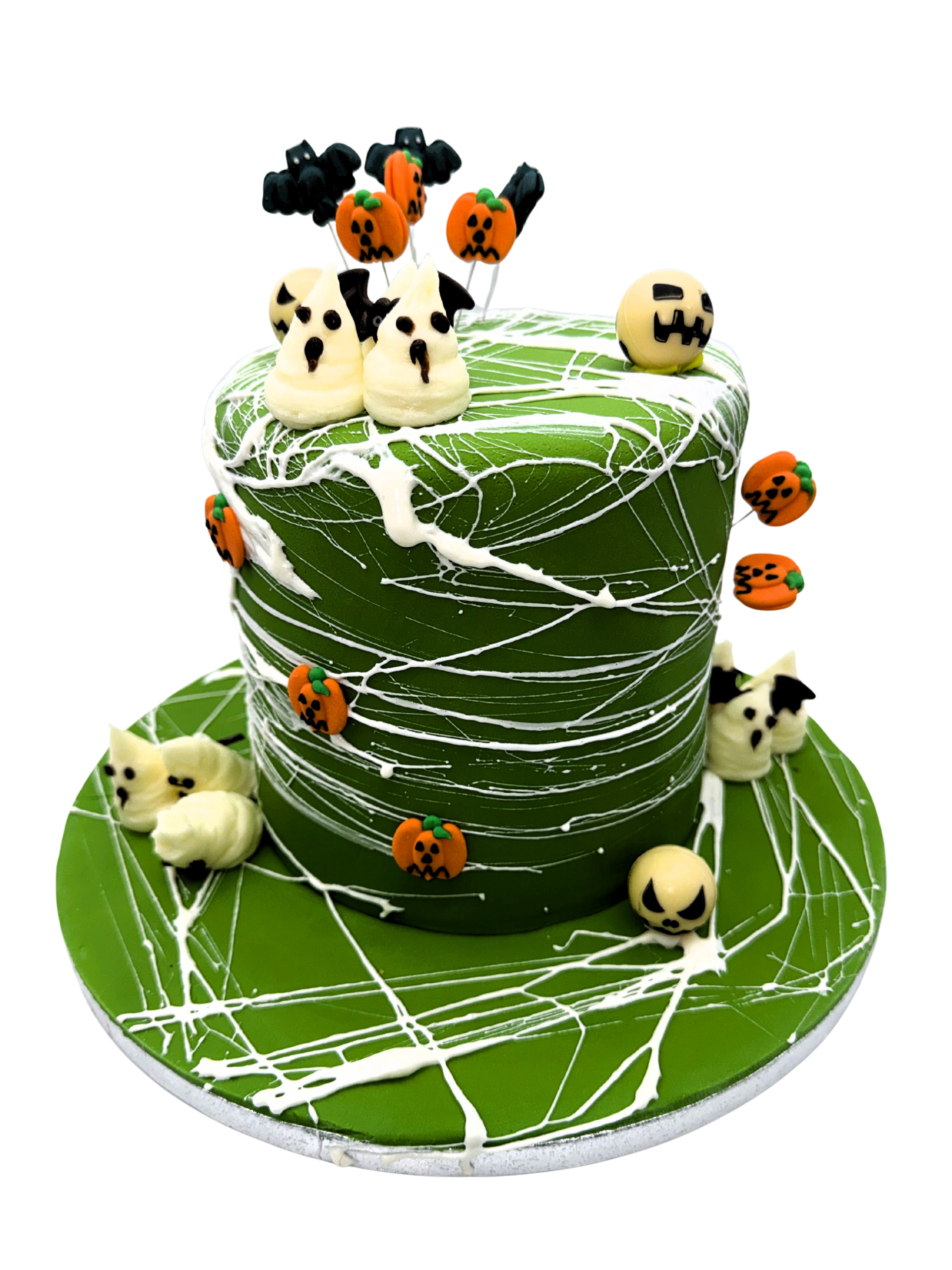 Halloween Scary Ghost Cake